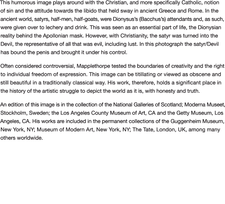 This humorous image plays around with the Christian, and more specifically Catholic, notion of sin and the attitude t   