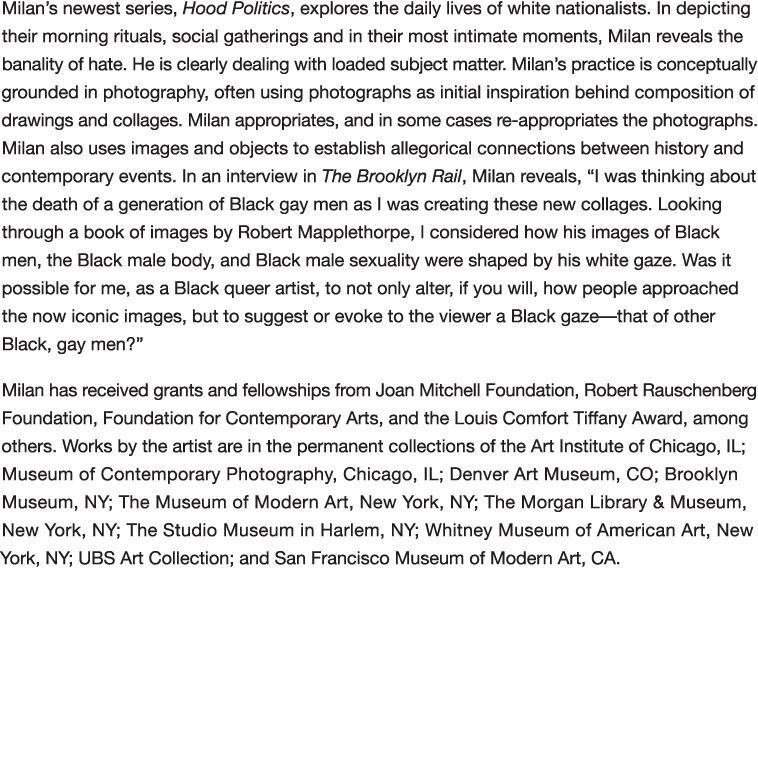 Milan s newest series, Hood Politics, explores the daily lives of white nationalists  In depicting their morning ritu   