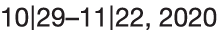 10 29 11 22, 2020