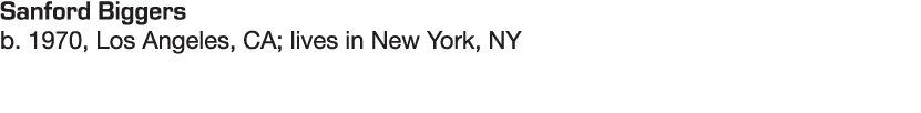 Sanford Biggers b  1970, Los Angeles, CA; lives in New York, NY